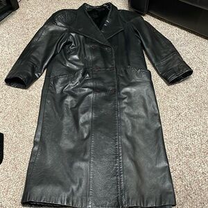 Vintage Black Leather Jacket